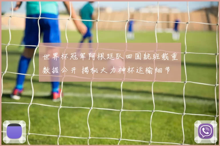 世界杯冠军阿根廷队回国航班载重数据公开 揭秘大力神杯运输细节