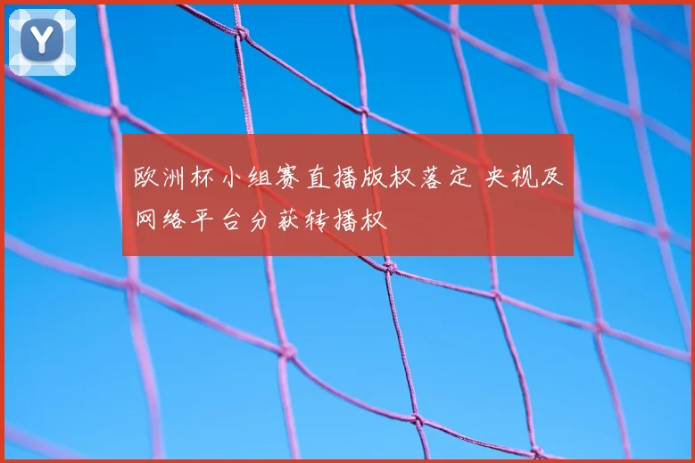 欧洲杯小组赛直播版权落定 央视及网络平台分获转播权